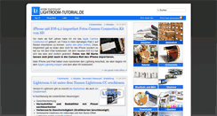 Desktop Screenshot of lightroom-tutorial.de
