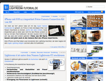 Tablet Screenshot of lightroom-tutorial.de